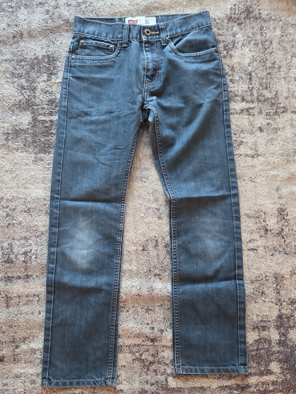Levi's Dark Wash 511 Slim Denim Jeans Pants Size 12